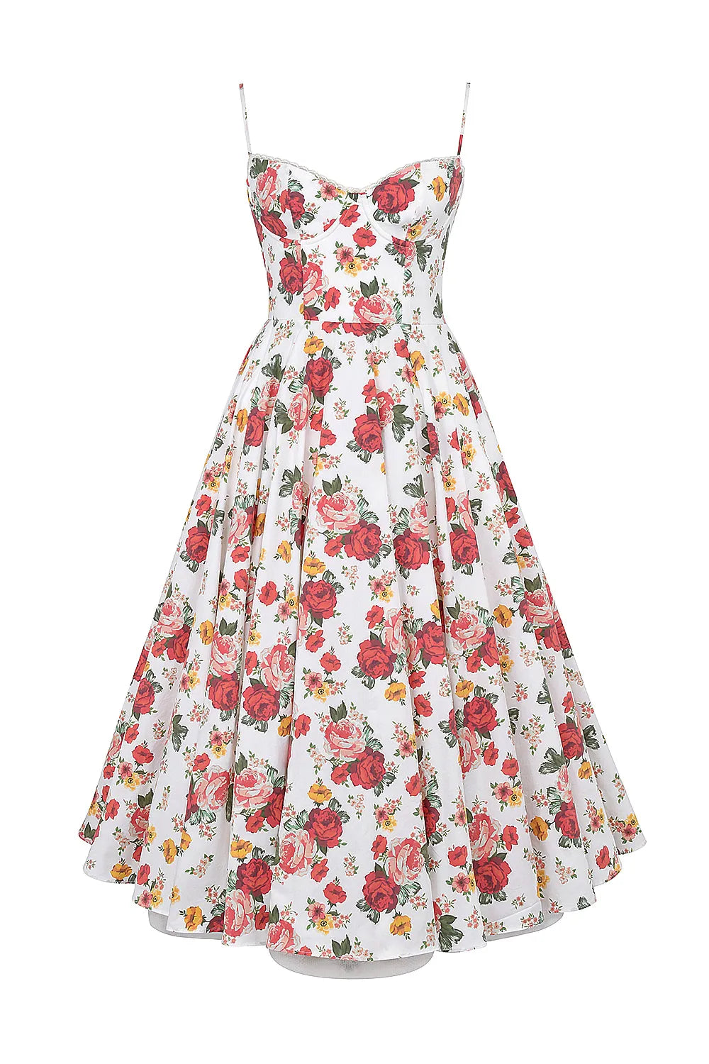 Vestido Midi Modelador Com Forro em Tule - Mademoiselle