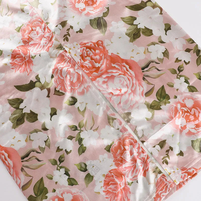 Vestido Maxi Floral - Modelo Dhiana