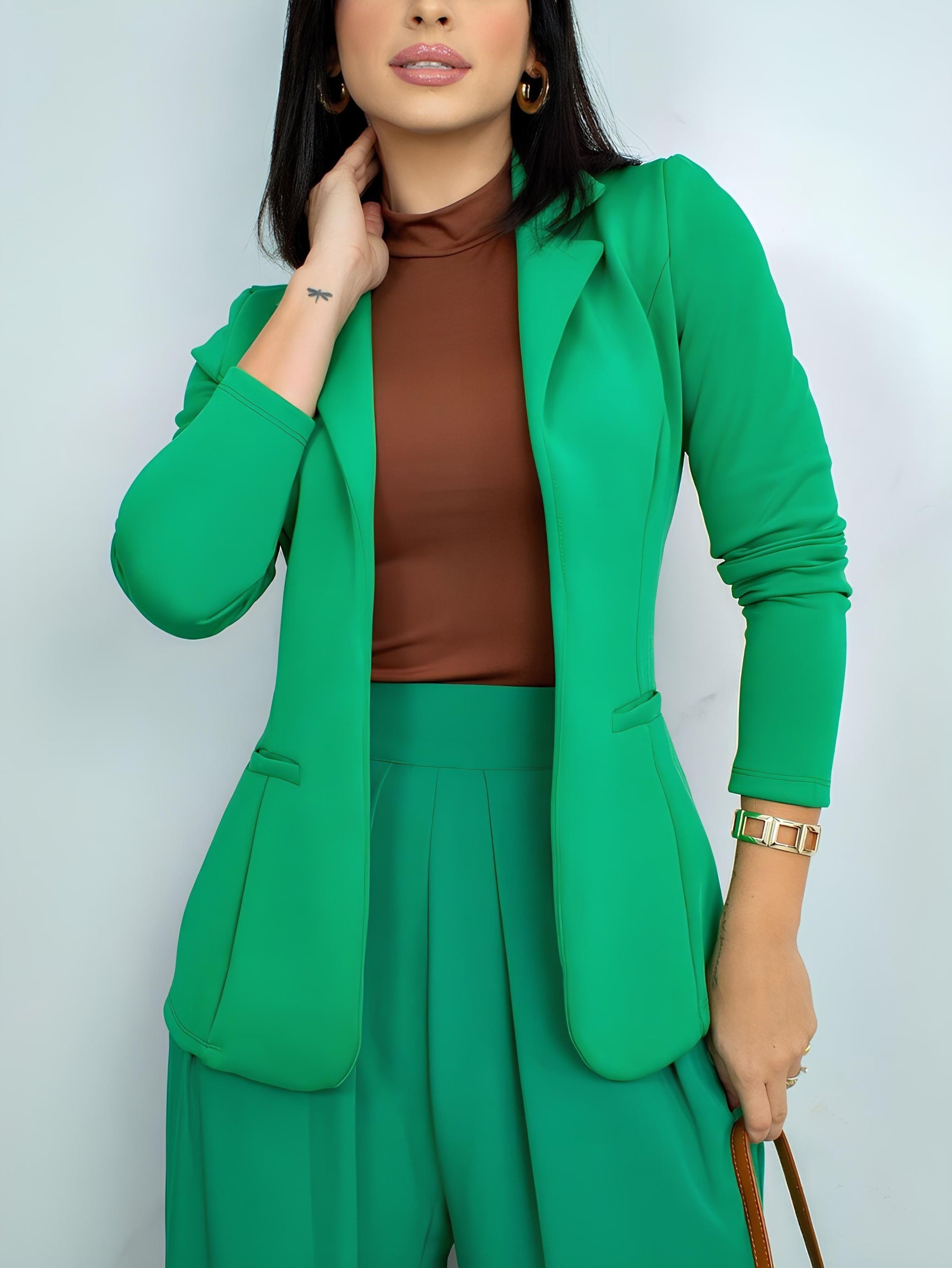 Blazer Feminino Alfaiataria Cereja