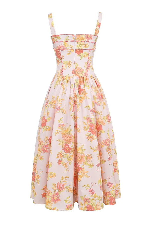 Vestido Midi Xadrez Modelador - Lauren