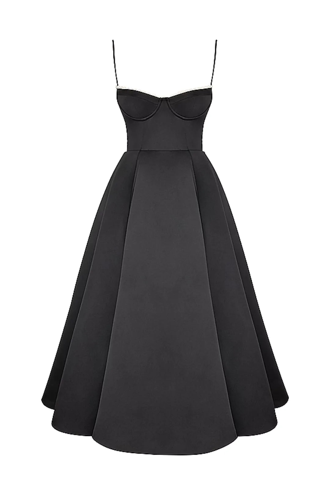 Vestido Midi Modelador em Tule - Modelo Cloe