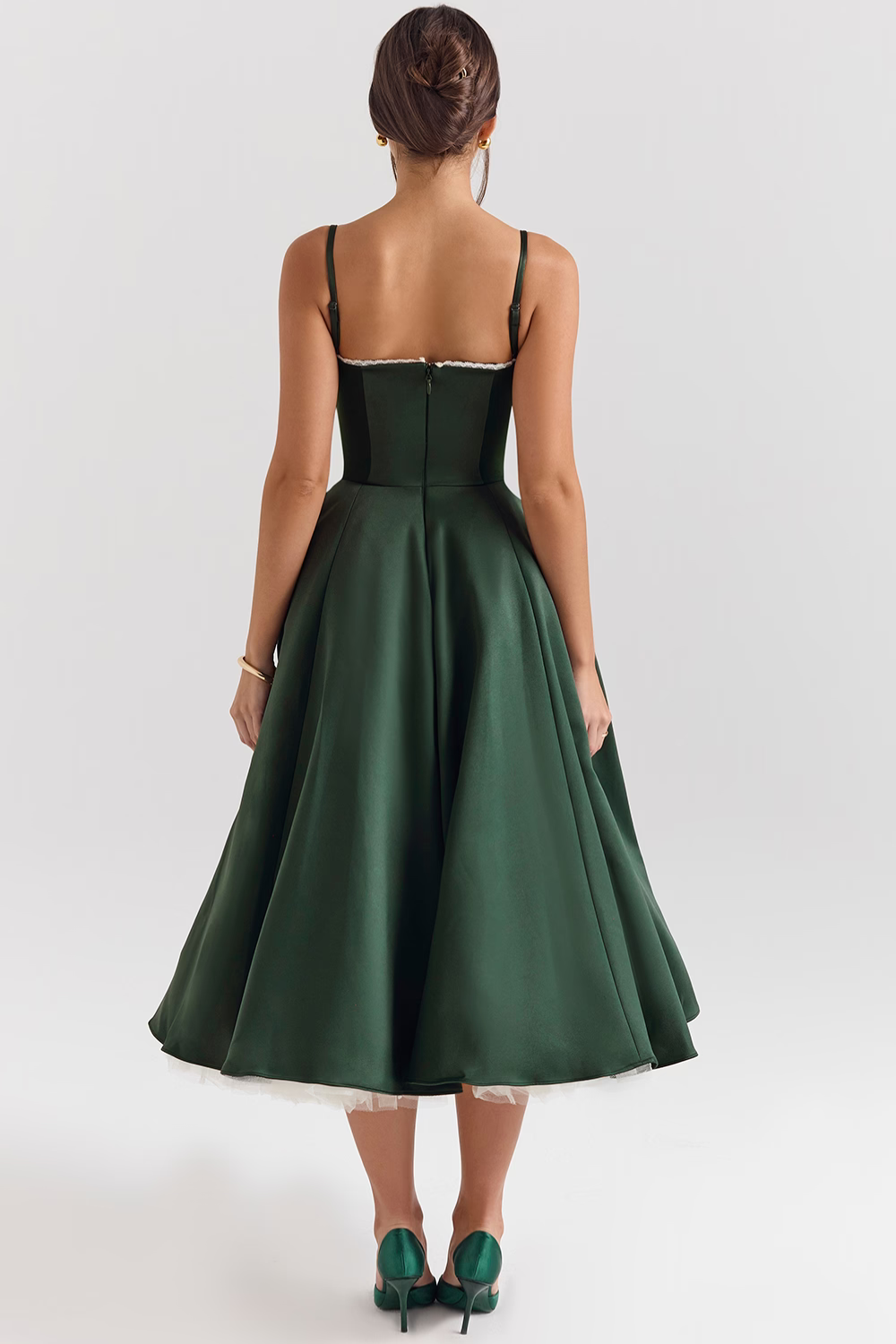 Vestido Midi Cloe - Modela a Cintura | Dupla Camada 2.0