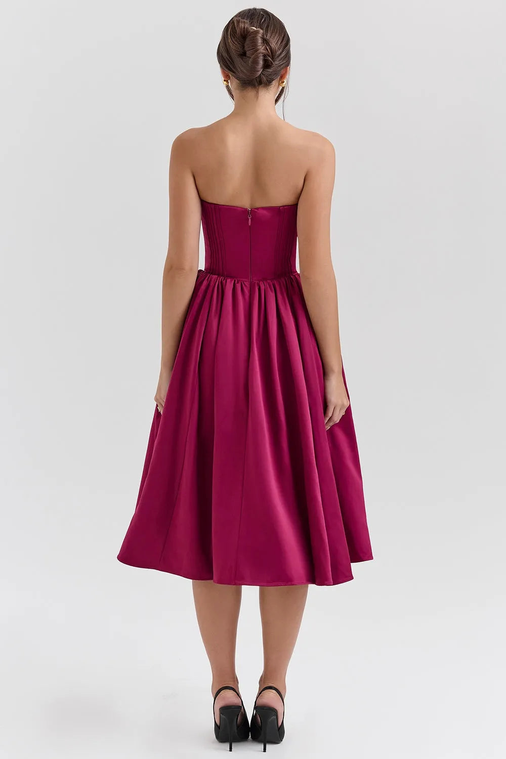 Vestido Midi Bailarina - Modelo Felicie