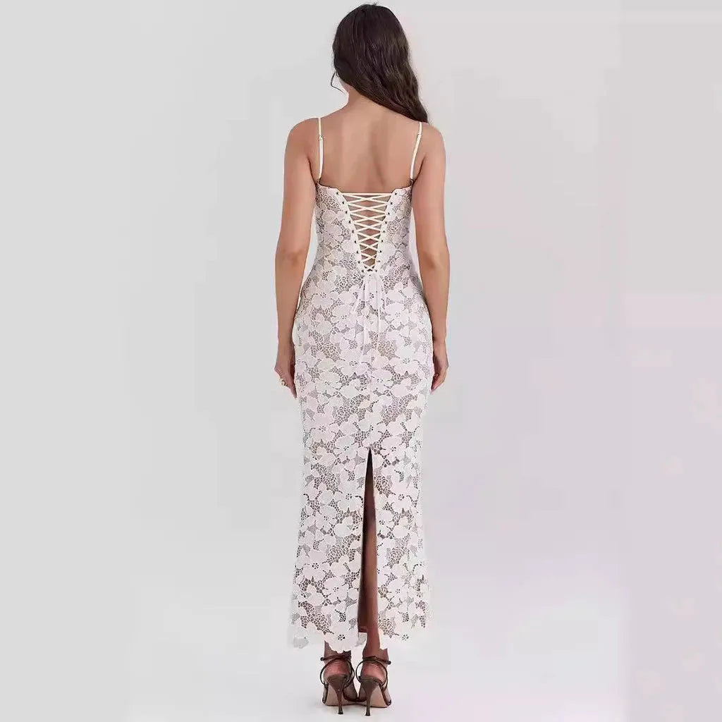 Vestido Midi Sophia - todo em renda