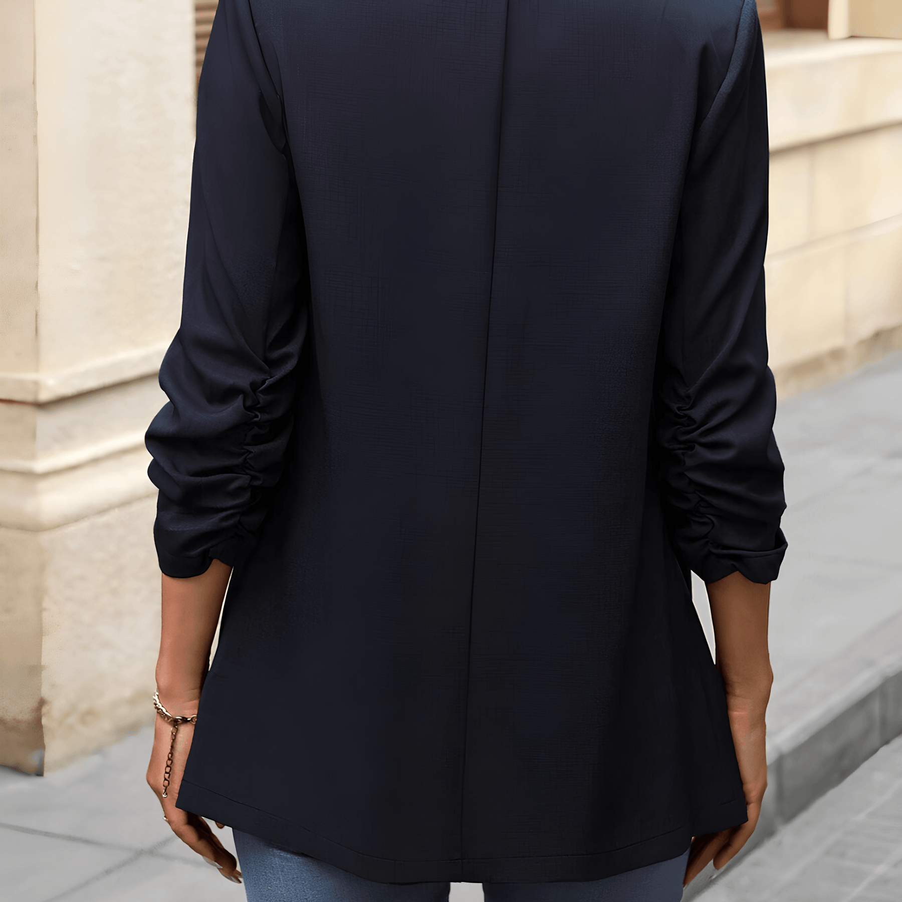 Blazer Feminino Azul Marinho