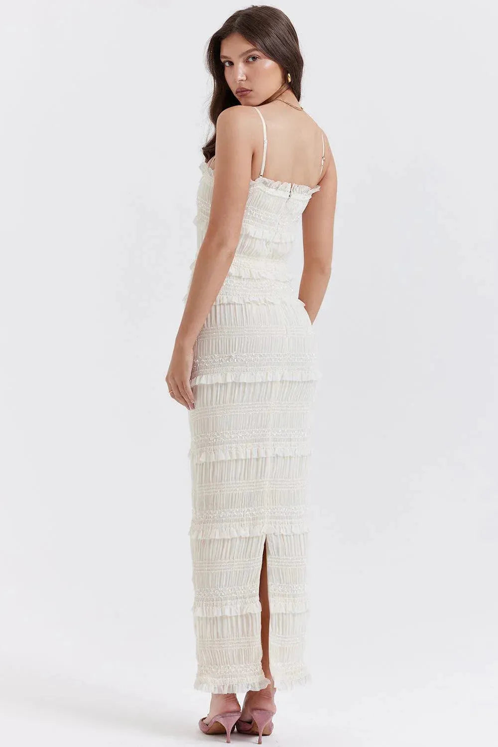 Vestido Longo Comprimento Branco - Luna