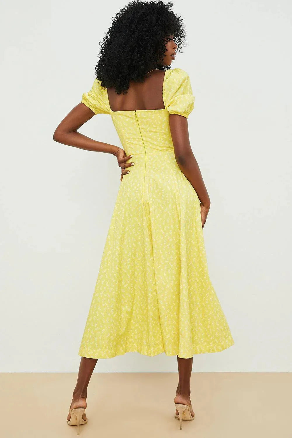 O Vestido Midi Laço Ajustável - Bella Fiore