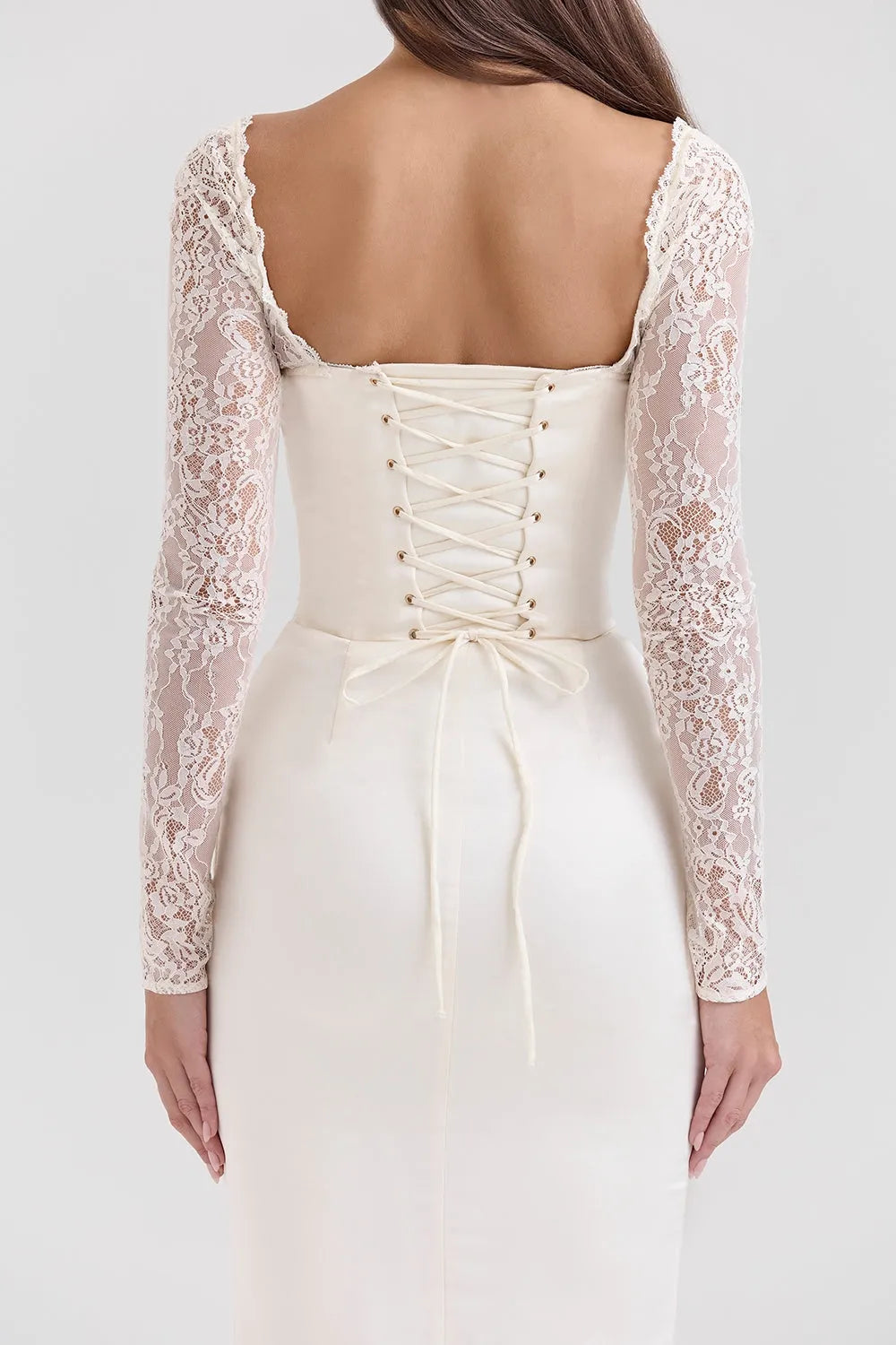 Vestido Longo Em Cetim - Modelo Redy