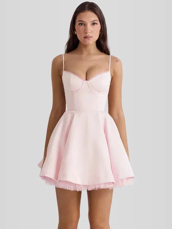 Vestido Curto Cloe Modelador - Com Forro