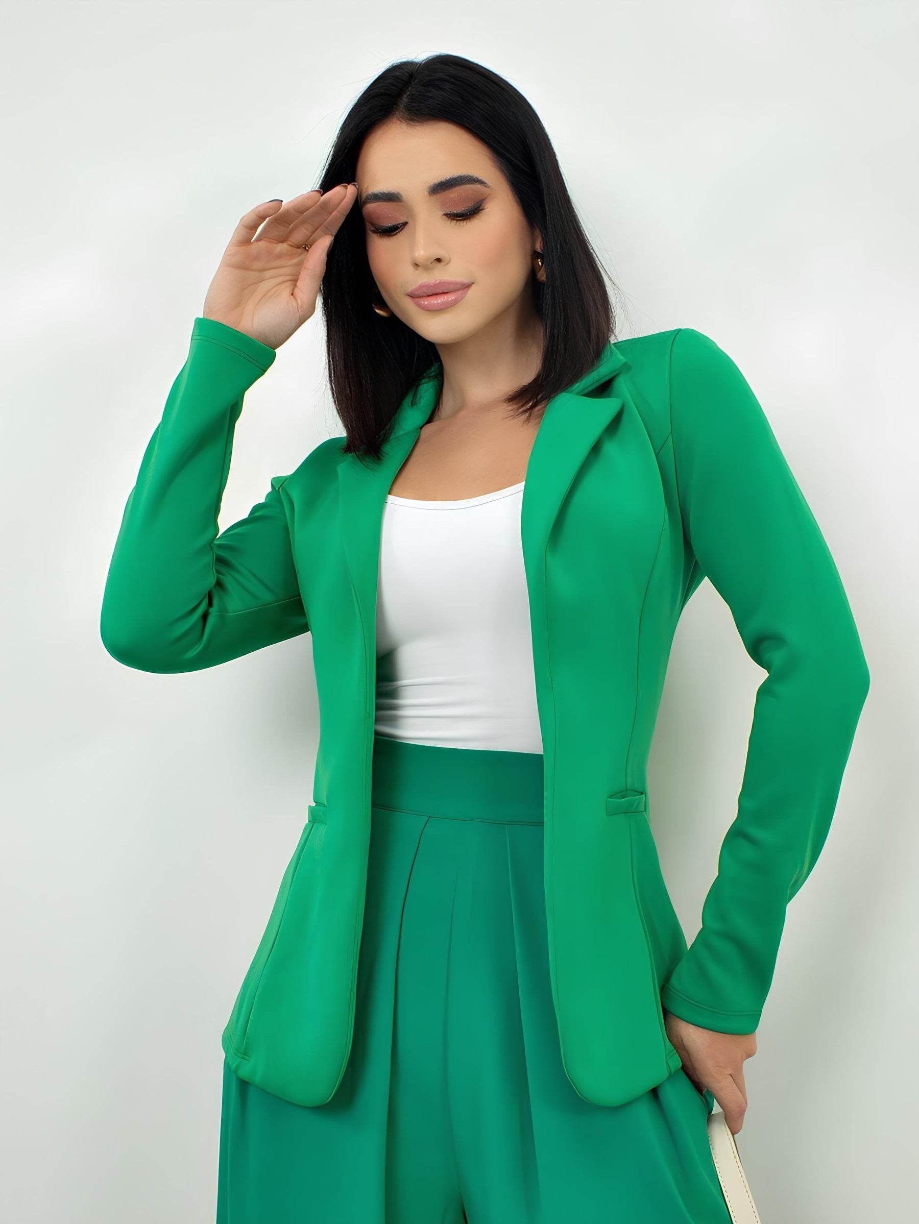 Blazer Feminino Alfaiataria Cereja