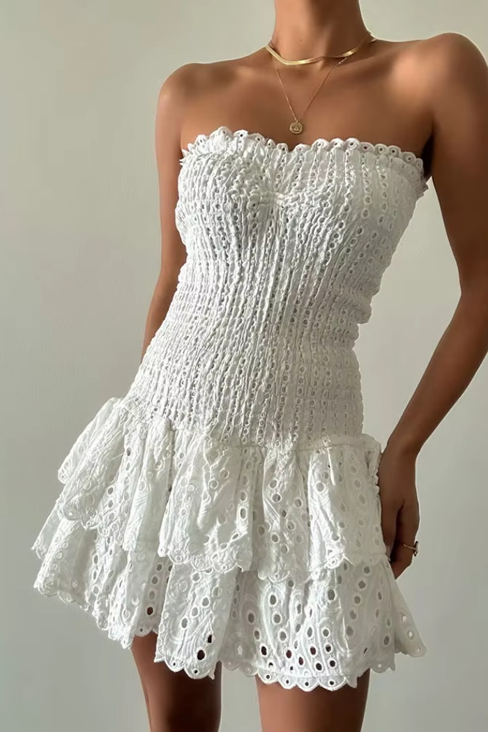 Vestido Curto Modelo Grego - Curto