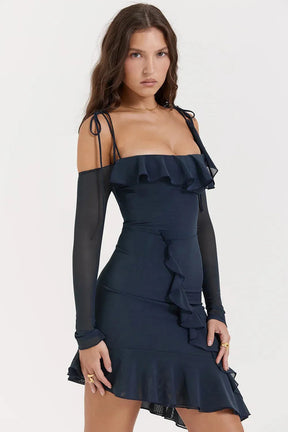 Vestido Curto Decote com Alça - Valentina