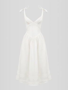 Vestido  Corpete com barbatanas Modelo Becker