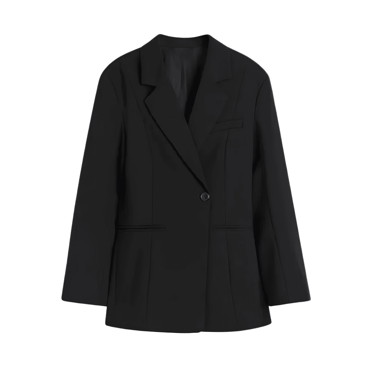 Blazer Feminino Alfaiataria Cinza