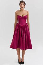 Vestido Midi Bailarina - Modelo Felicie