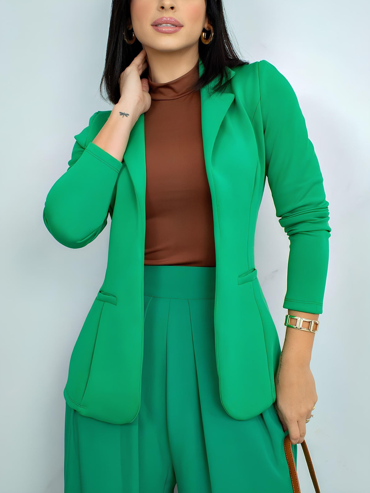 Blazer Feminino Alfaiataria Cereja