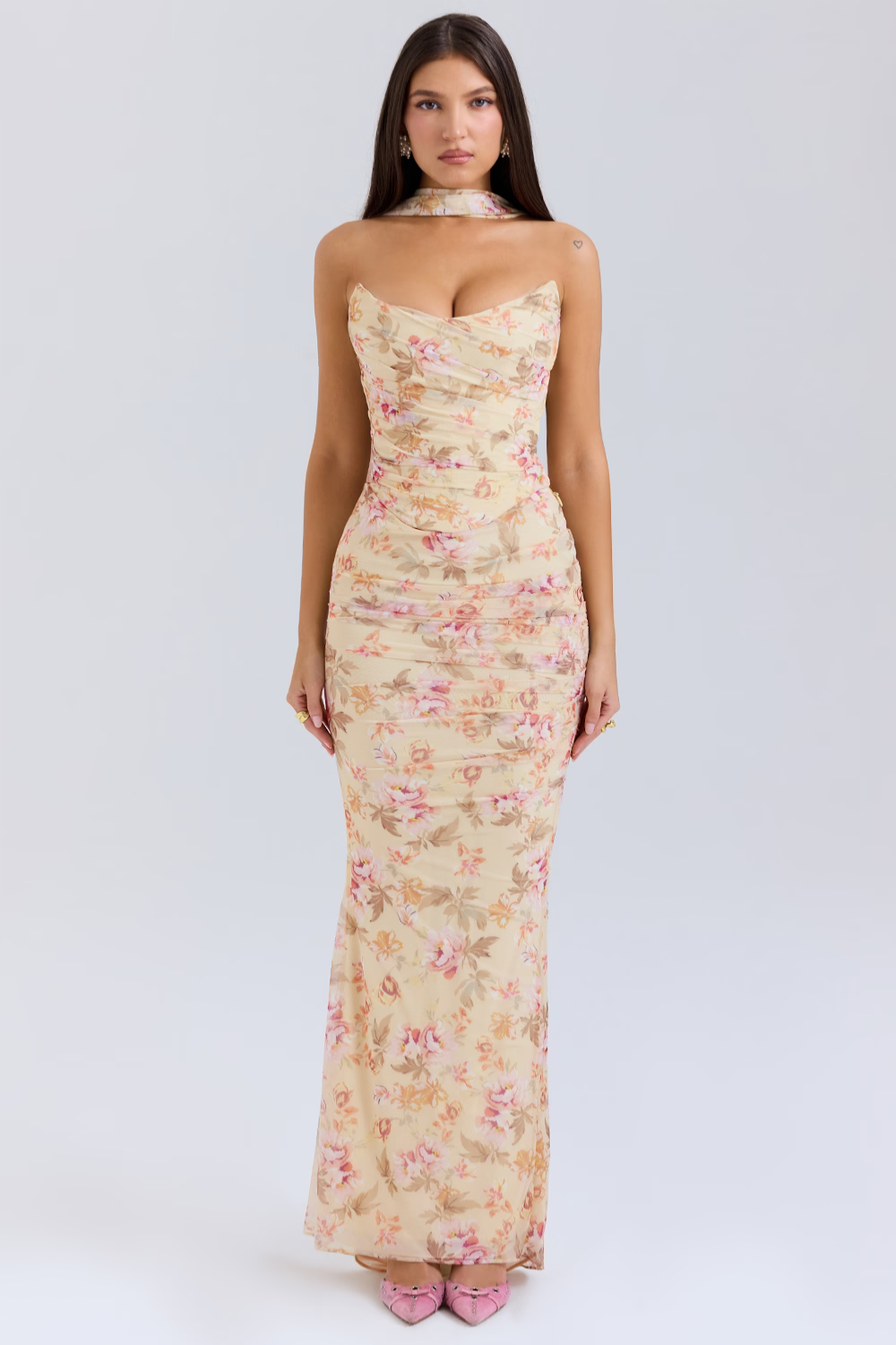Vestido Maxi Espartilho - Modelo Betty