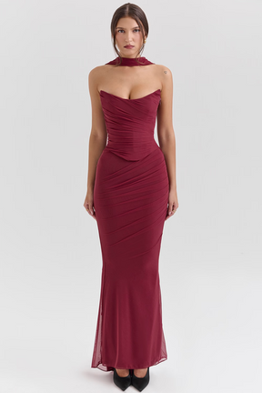 Vestido Maxi Espartilho - Modelo Betty