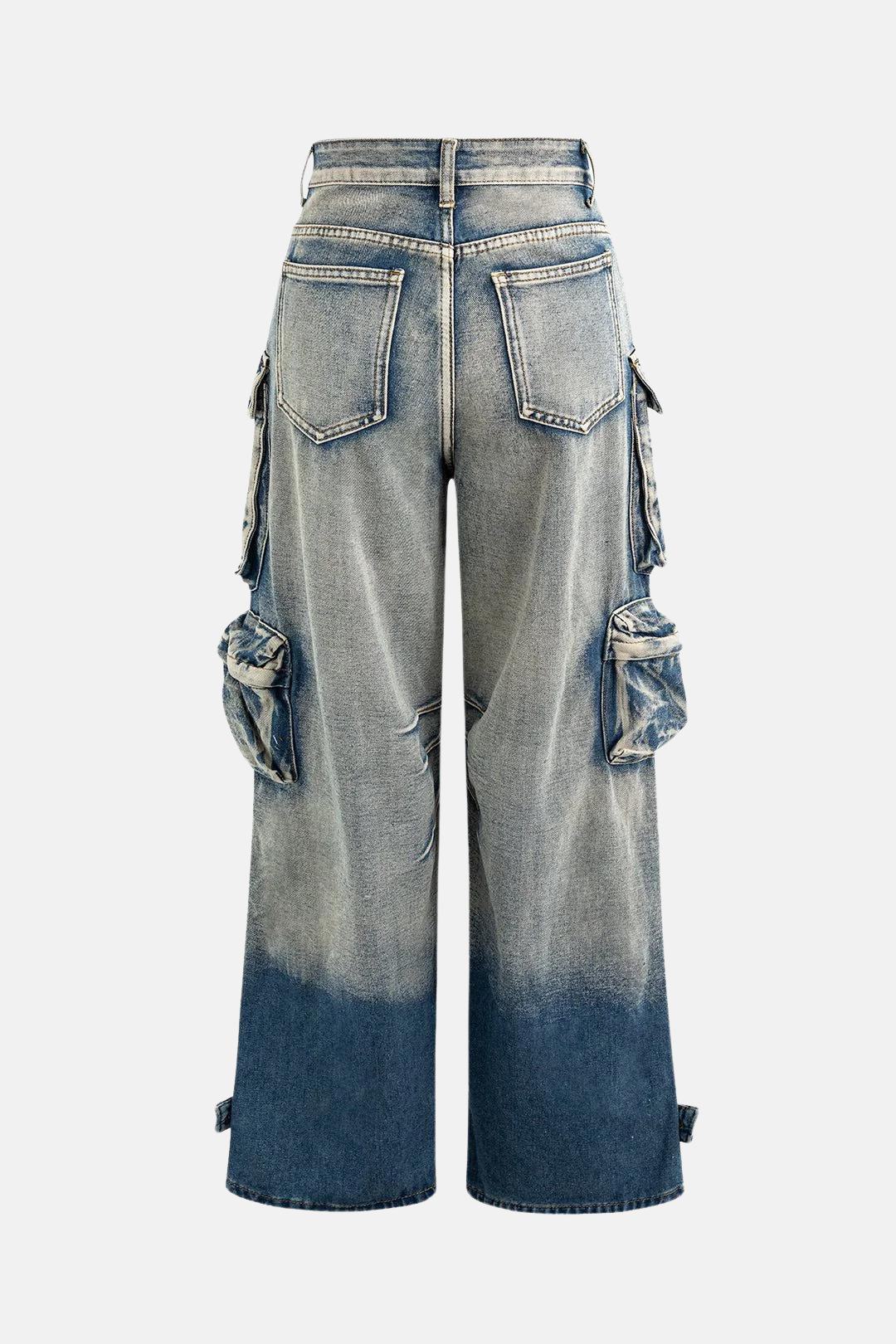 Calça Cargo Jeans Feminina Milly