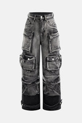 Calça Cargo Jeans Feminina Milly
