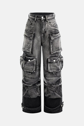 Calça Cargo Jeans Feminina Milly