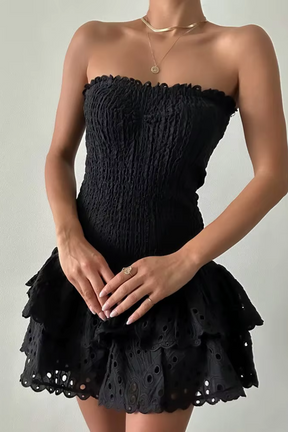 Vestido Curto Modelo Grego - Curto