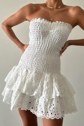 Vestido Curto Modelo Grego - Curto