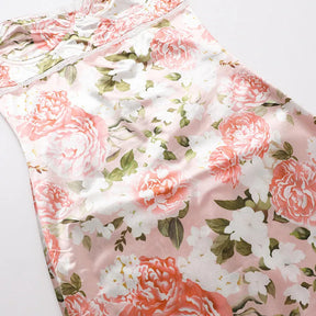Vestido Maxi Floral - Modelo Dhiana
