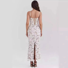 Vestido Midi Sophia - todo em renda