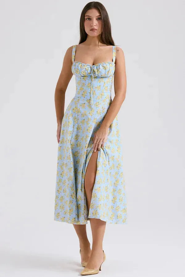 Vestido Midi Charlotte - Modelador de Cintura 2.0