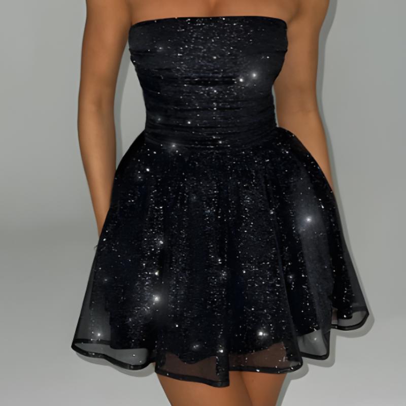 Vestido Lurex Tomara Que Caia Crystal