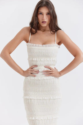 Vestido Longo Comprimento Branco - Luna