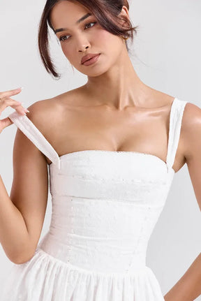Vestido Midi Xadrez Modelador - Lauren
