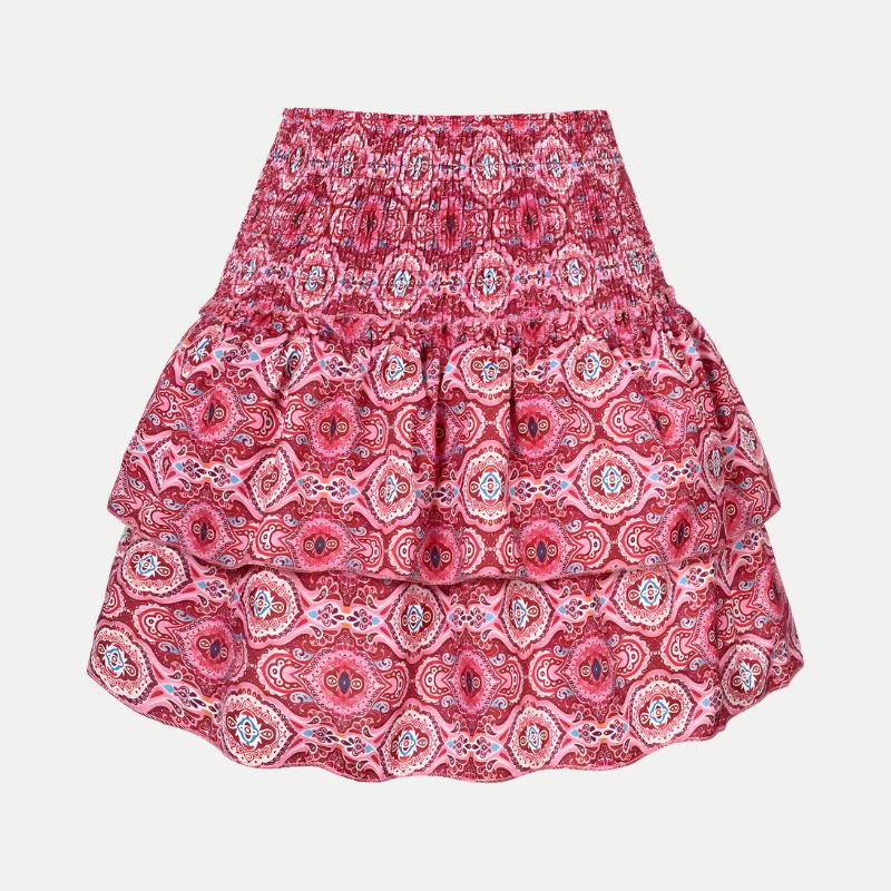 Saia Curta Estampada Lastex Thailand