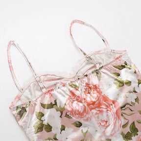 Vestido Maxi Floral - Modelo Dhiana