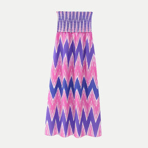 Vestido Longo Estampado Coloury