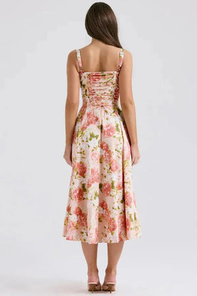 Vestido Midi Charlotte - Modelador de Cintura 2.0