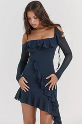 Vestido Curto Decote com Alça - Valentina