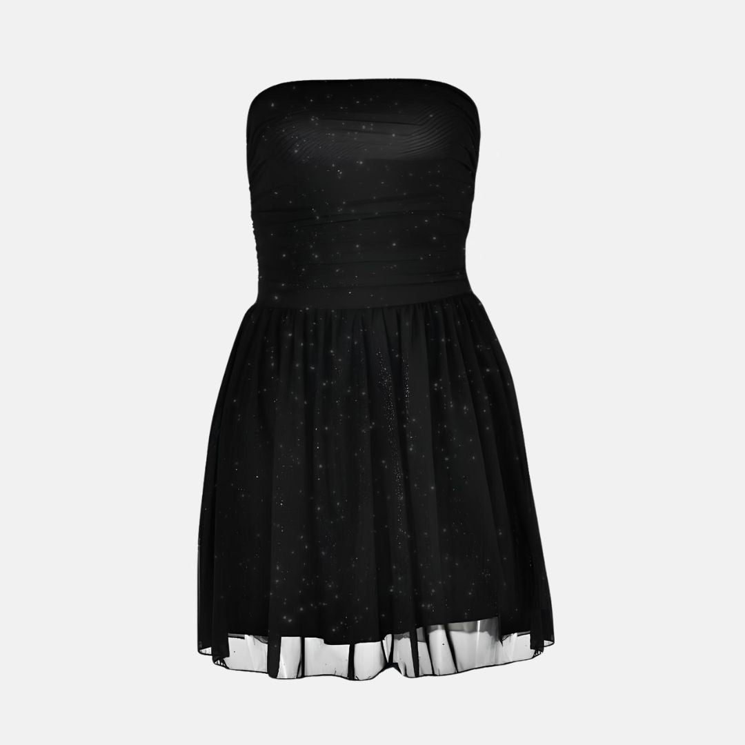 Vestido Lurex Tomara Que Caia Crystal