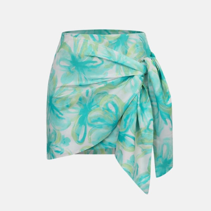Saia Curta Estampada Fiji