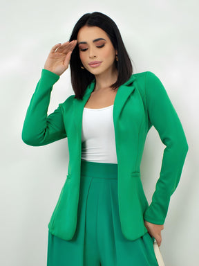Blazer Feminino Alfaiataria Cereja
