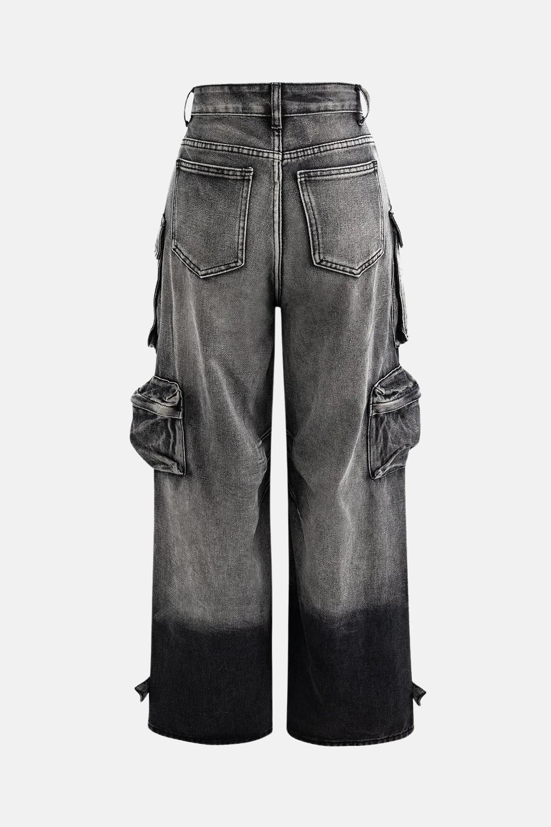 Calça Cargo Jeans Feminina Milly