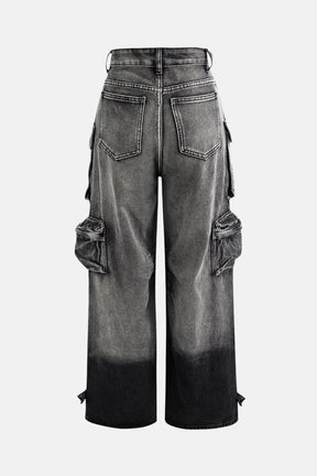 Calça Cargo Jeans Feminina Milly