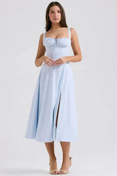 Vestido Midi Charlotte - Modelador de Cintura 2.0
