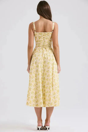 Vestido Midi Charlotte - Modelador de Cintura 2.0