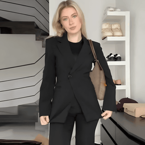 Blazer Feminino Alfaiataria Cinza