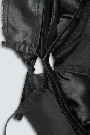 Vestido Curto de Cetim – Modelo Isadora