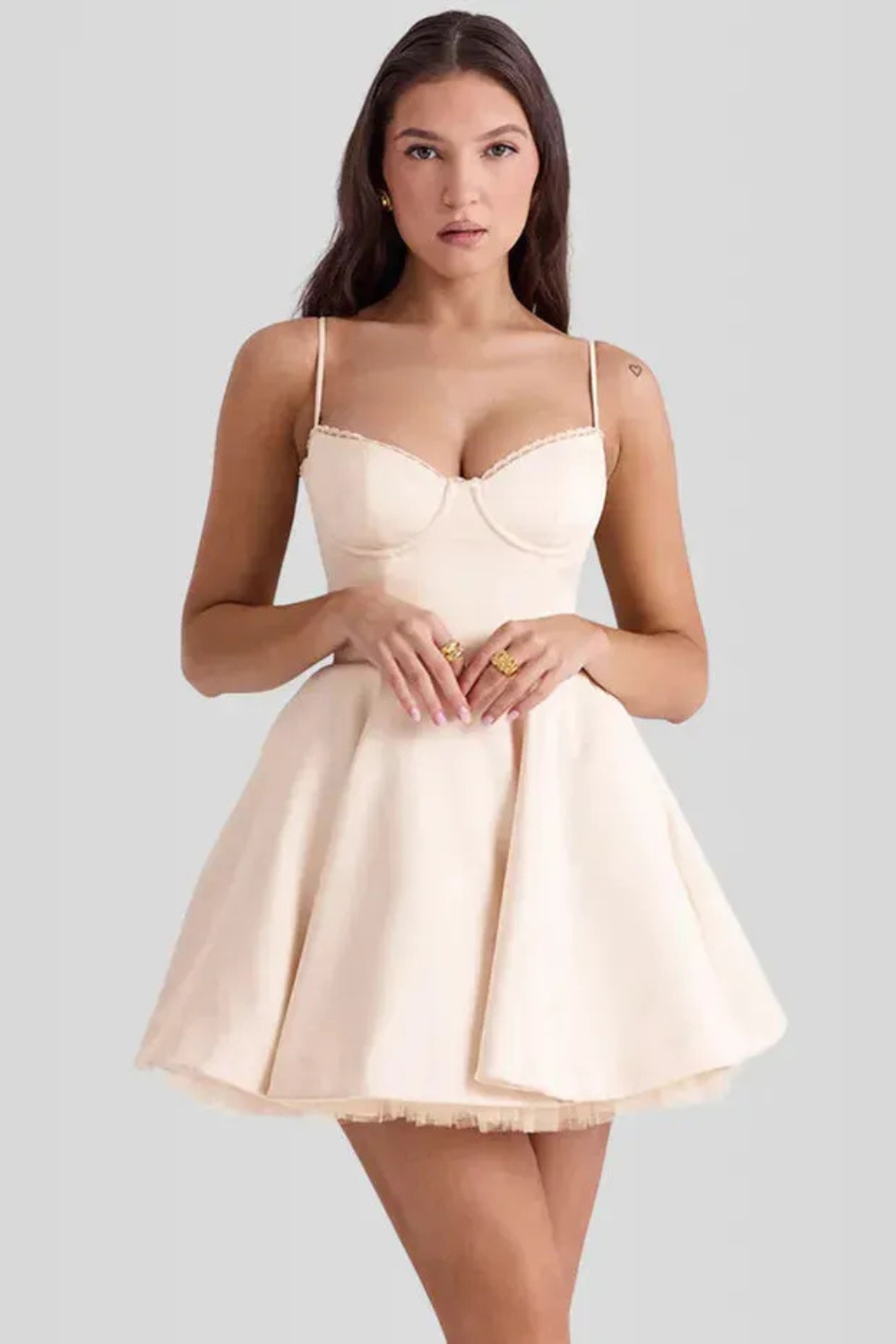 Vestido Curto Cloe Modelador -  Com Forro
