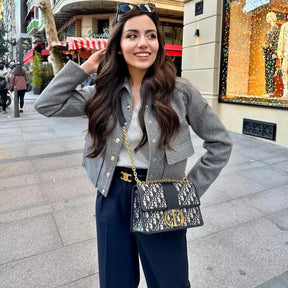 Jaqueta Bomber Feminina Angelina