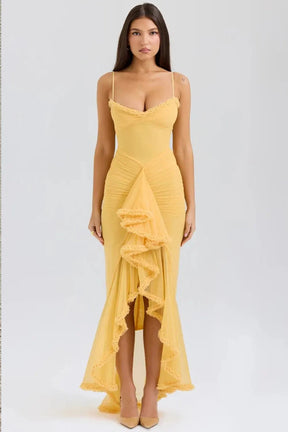 Vestido Longo Amarelo - Gabriela